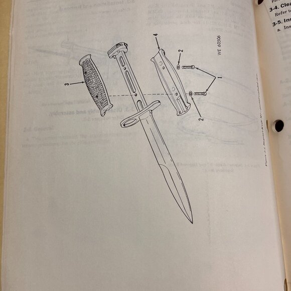 Vtg Army TM 9-1005- 249-20 & FM 23-8 Special Tool Service Handbook 9-170 M16-M14 - Picture 15 of 16